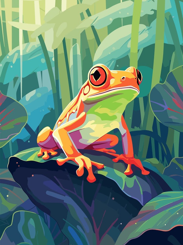 Frog In The Jungle 2