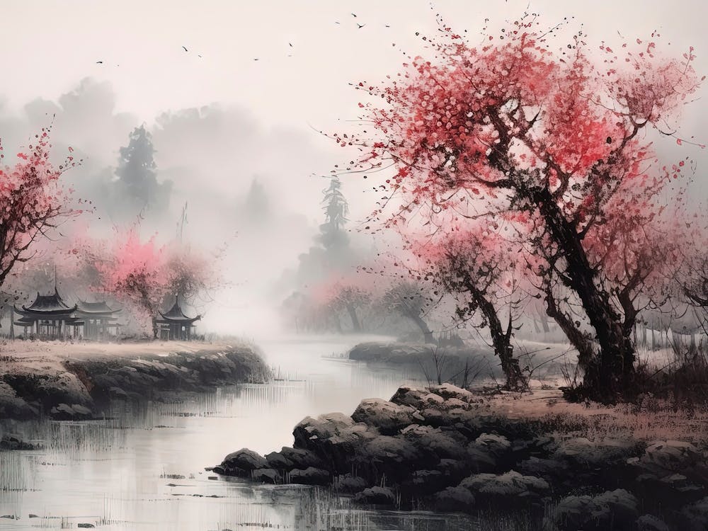 Chinese Cherry Blossoms 4