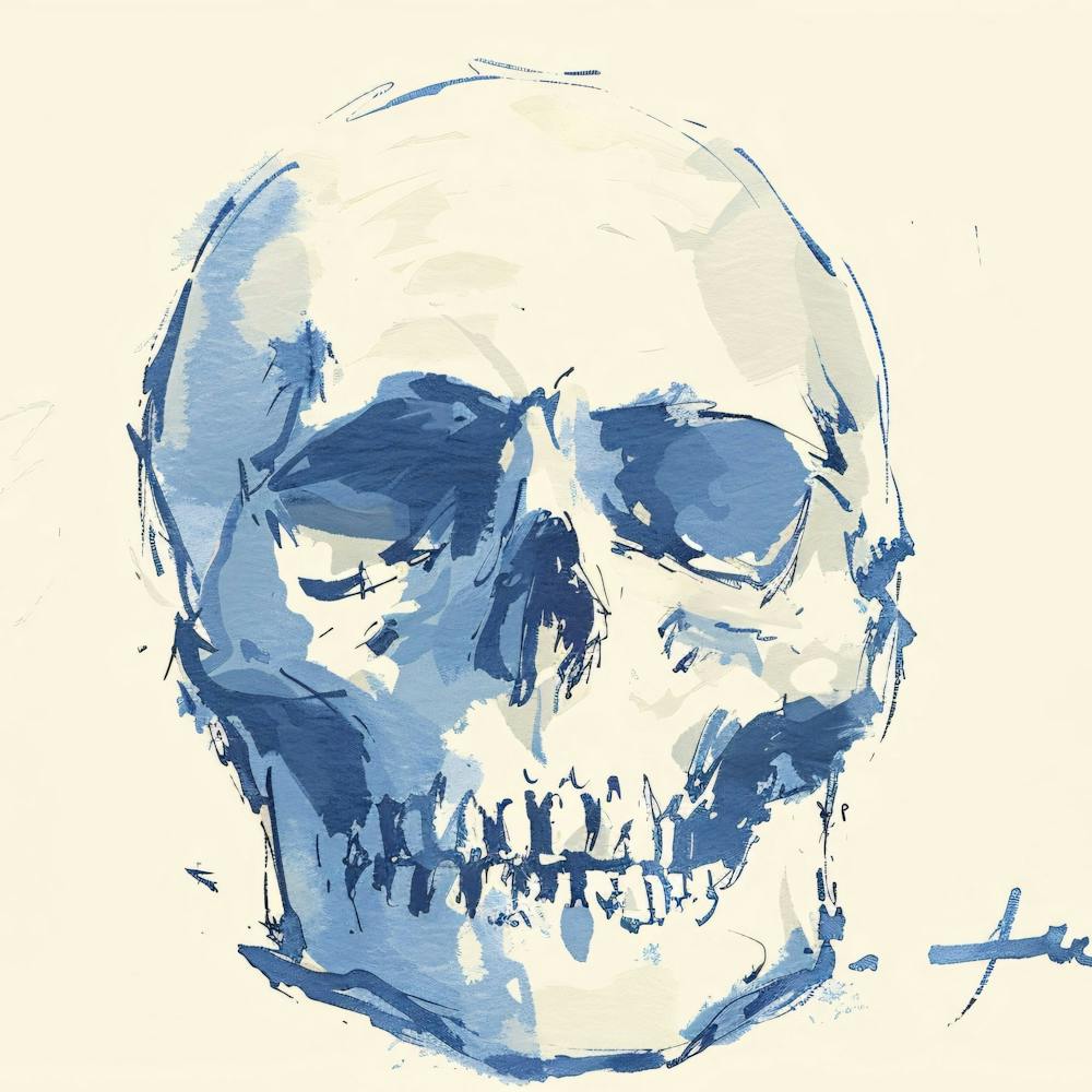 Blue Skull