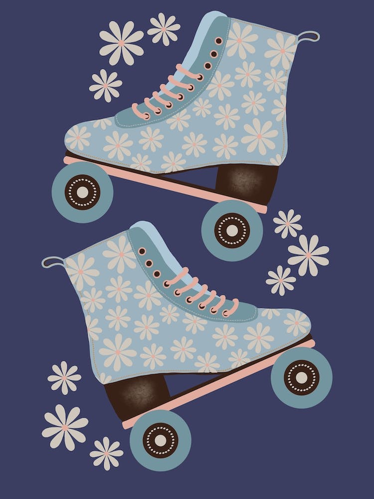 Patins à roulettes rétro 2