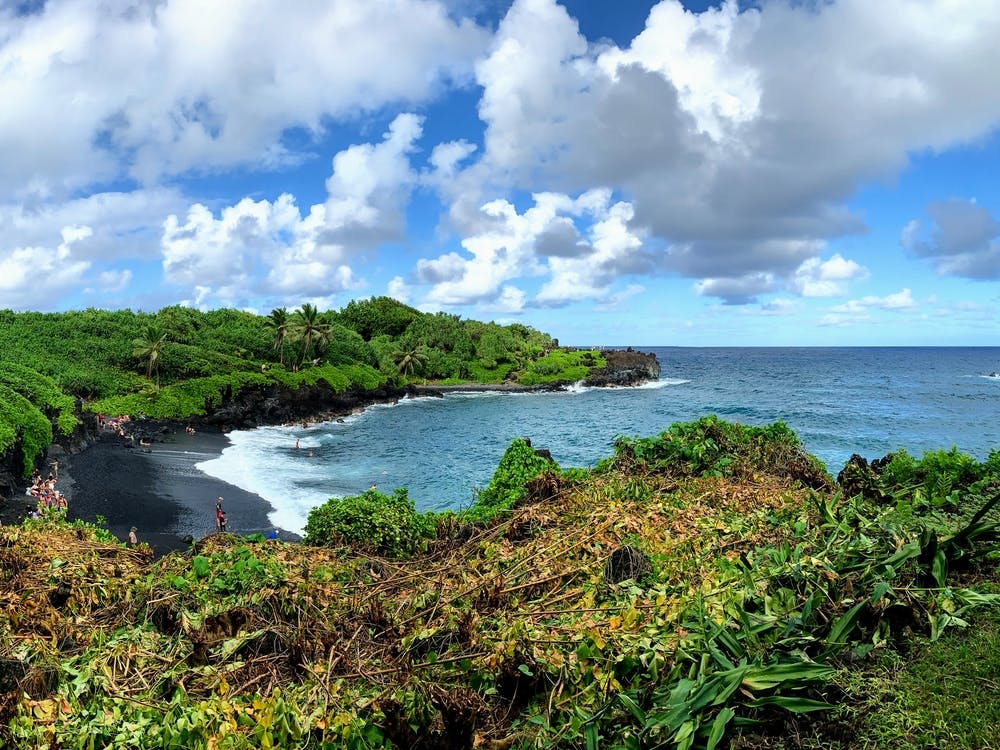 Black Sand Beach (Maui Series)