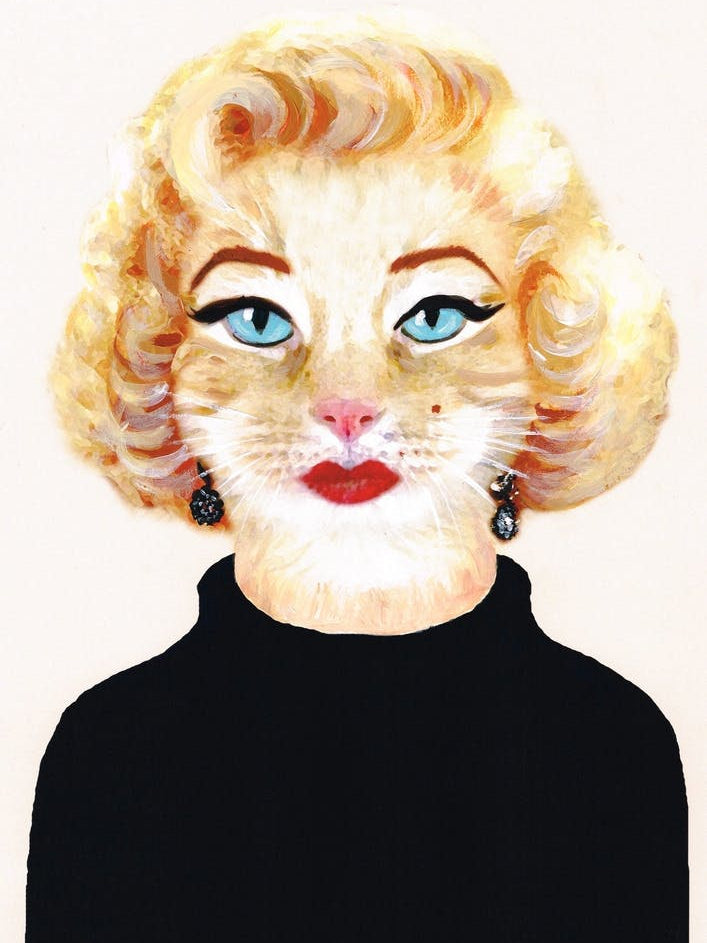 Marilyn Monroe Cat
