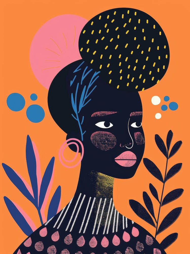 African Woman Portrait 11