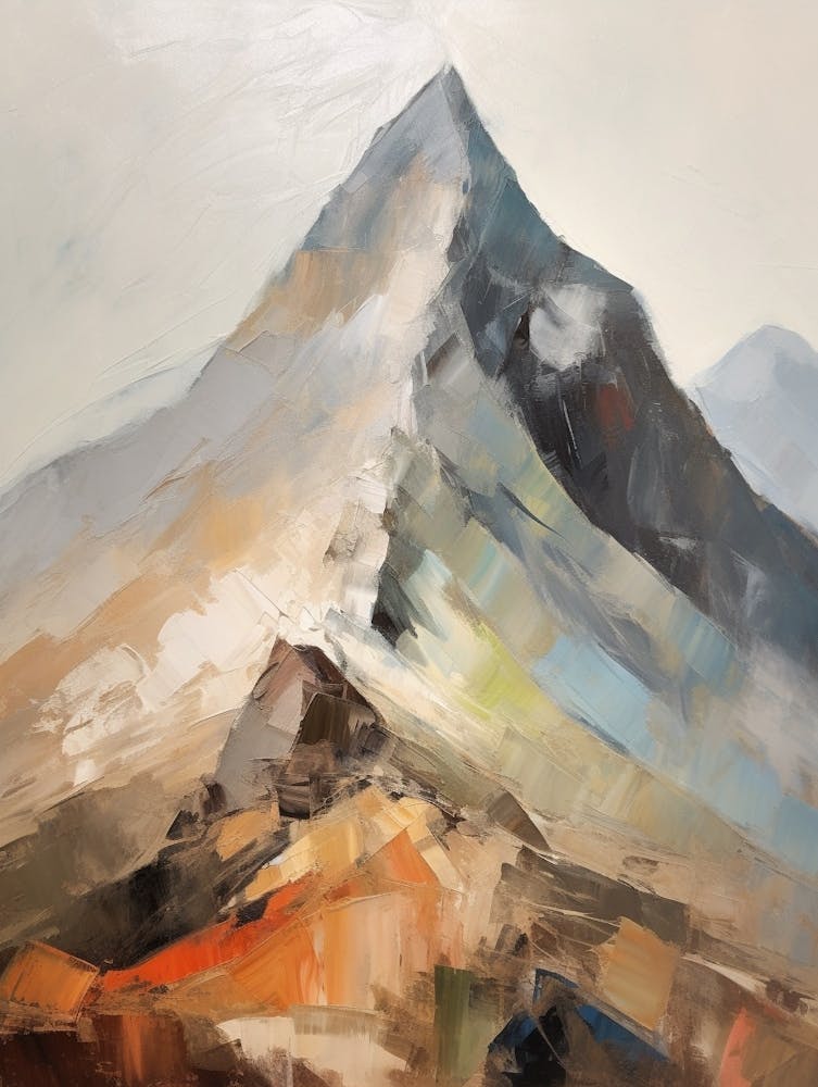 Scafell England 1 Mountain Painting