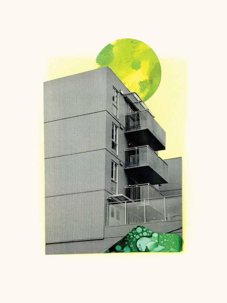 Photocollage Building