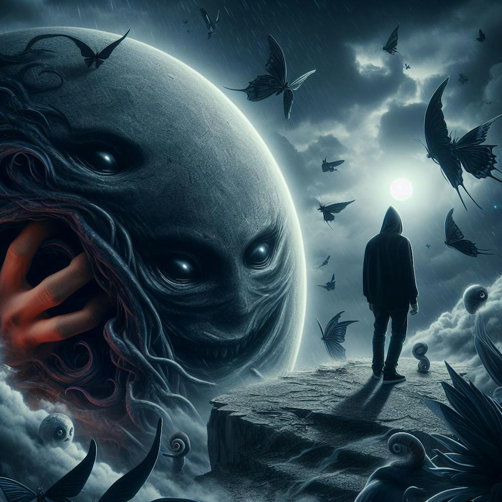 The moon is my only friend