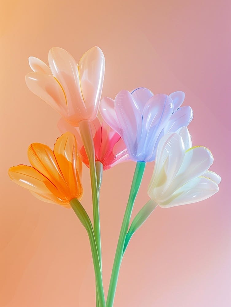 Dreamy Inflatable Flowers Freesia 1