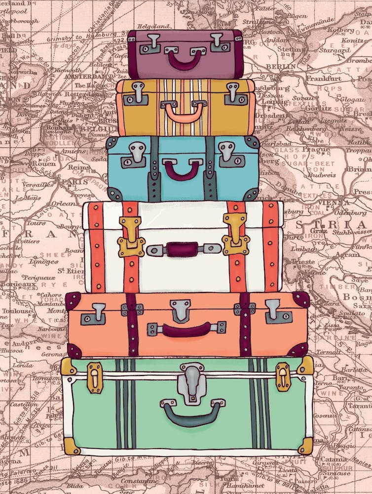 Vintage Travel Cases Rachellucette Fy