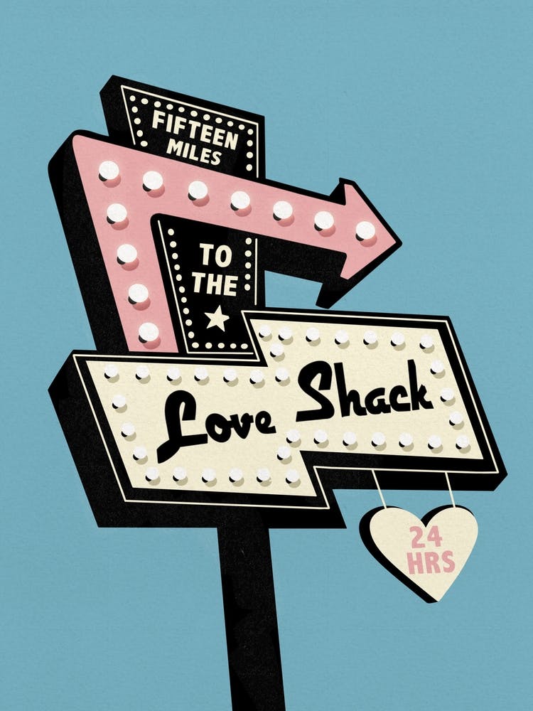 Blue Retro Love Shack, The B52's