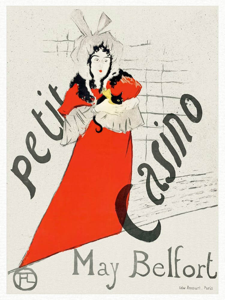 May Belfort (1895), 1, Henri de Toulouse-Lautrec