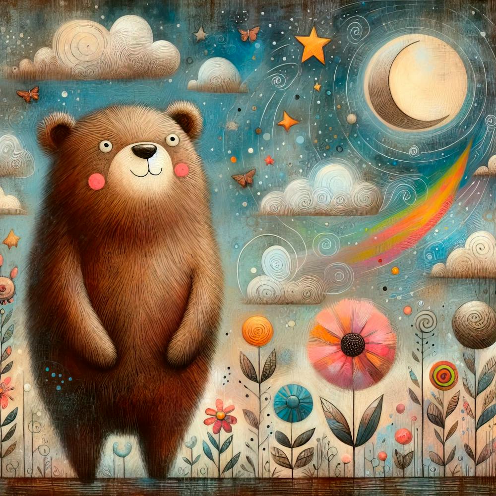 Bear In The Moonlight