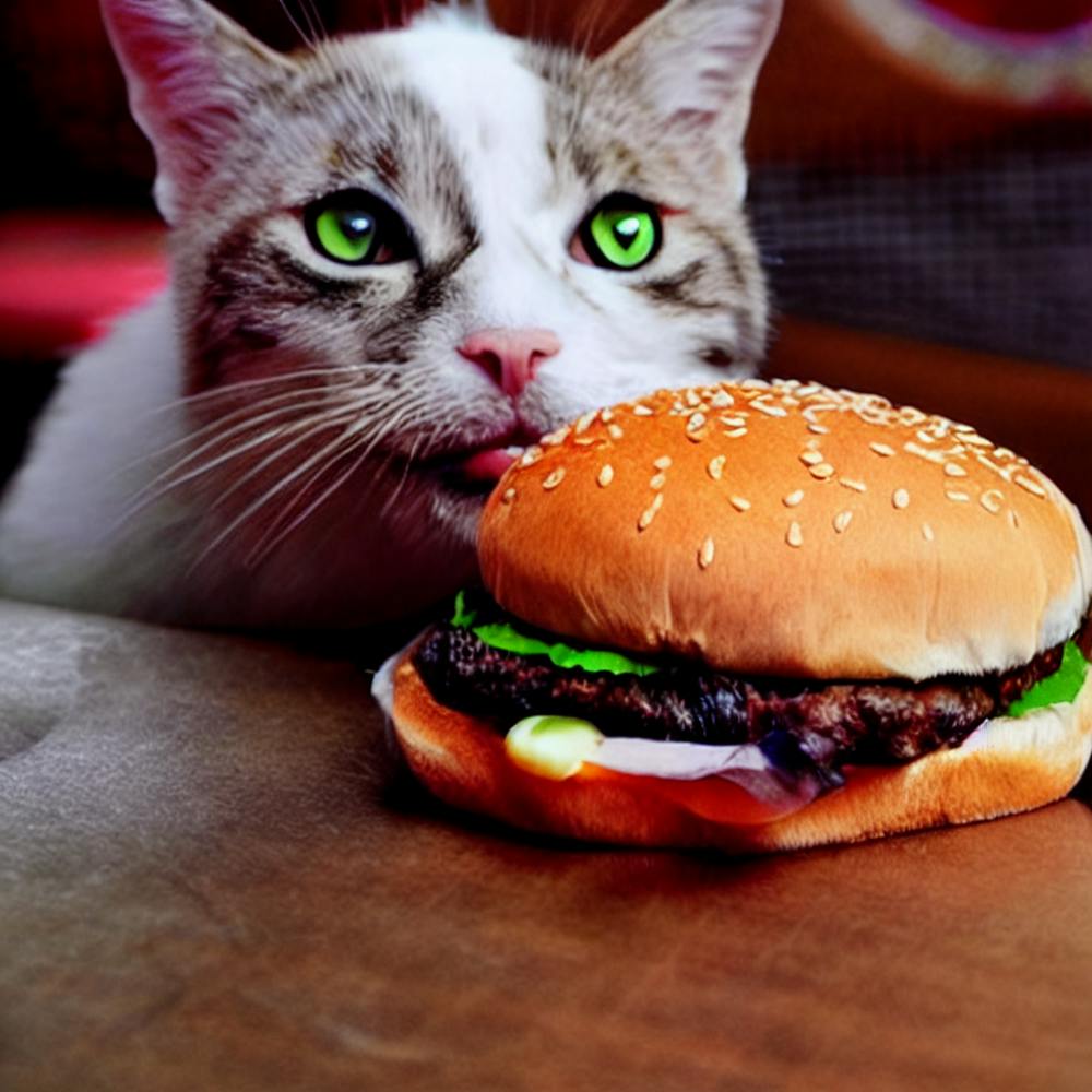 Burger Cat