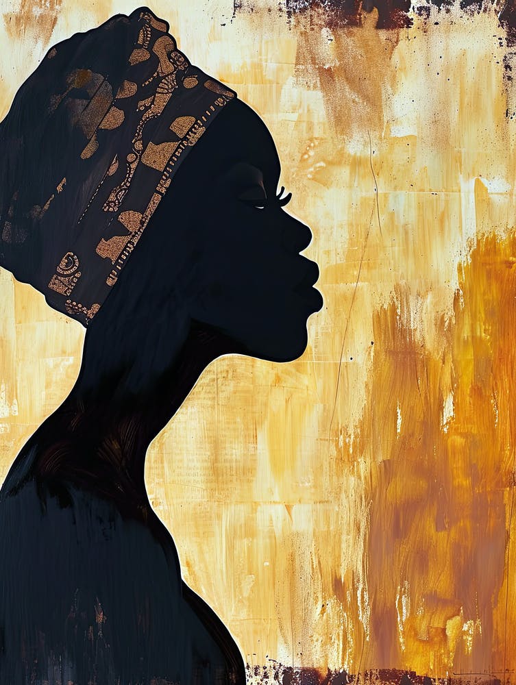 African Boho Art; The Woman Folk Song