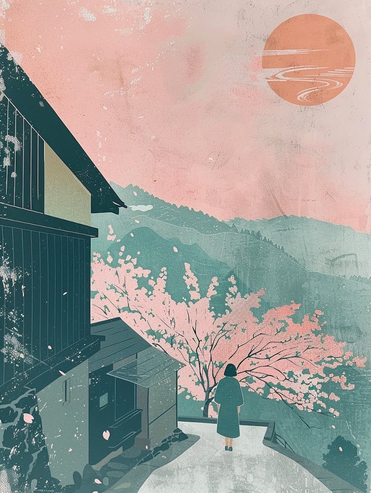 Gero Japan 4 Retro Illustration