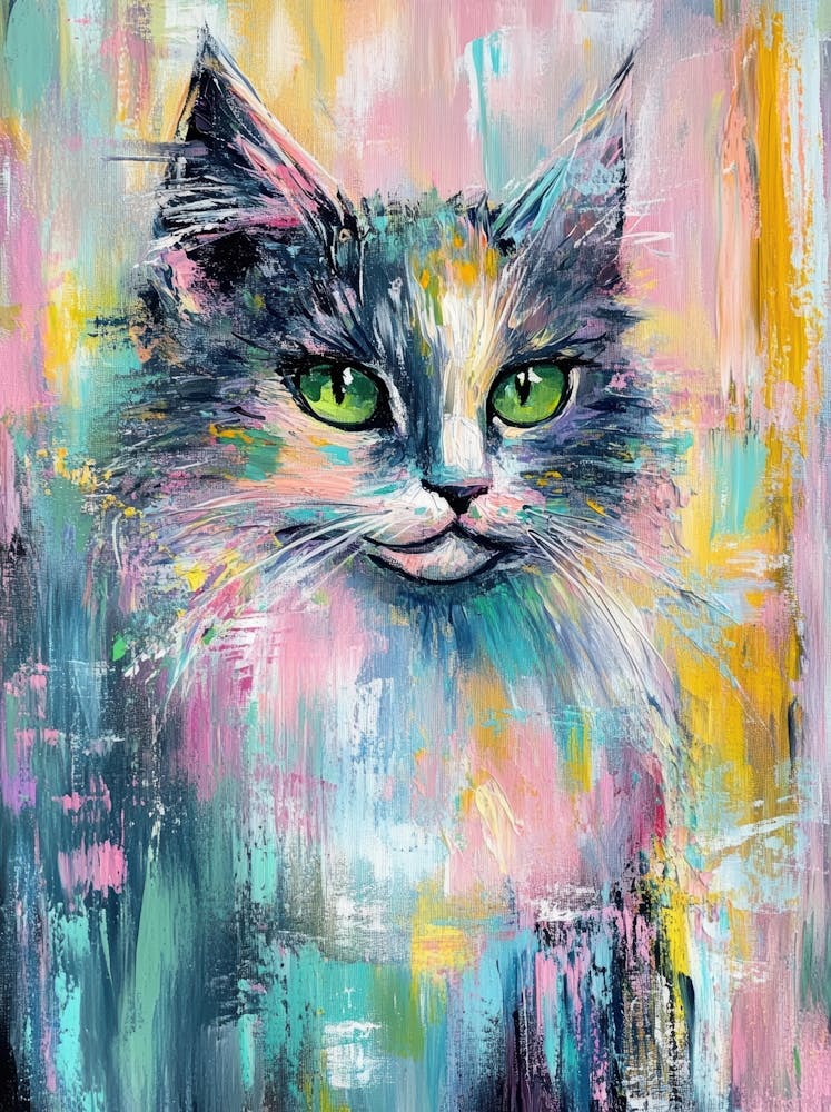 Cat Canvas Print 6
