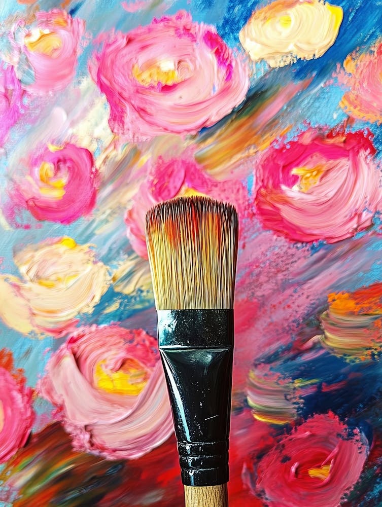 Roses And Brush