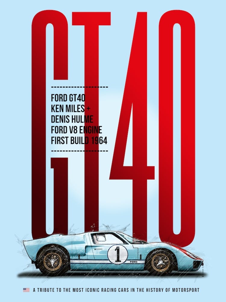 Ford GT40 Tribute Miles