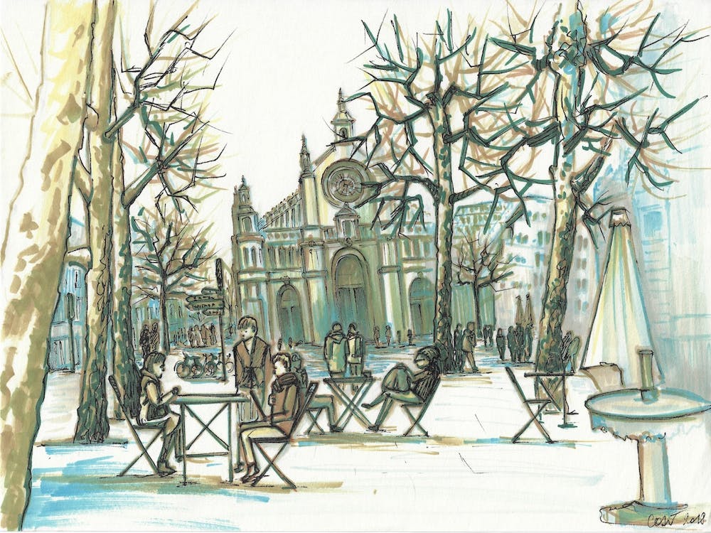 Saint Valentines Day In Brussel