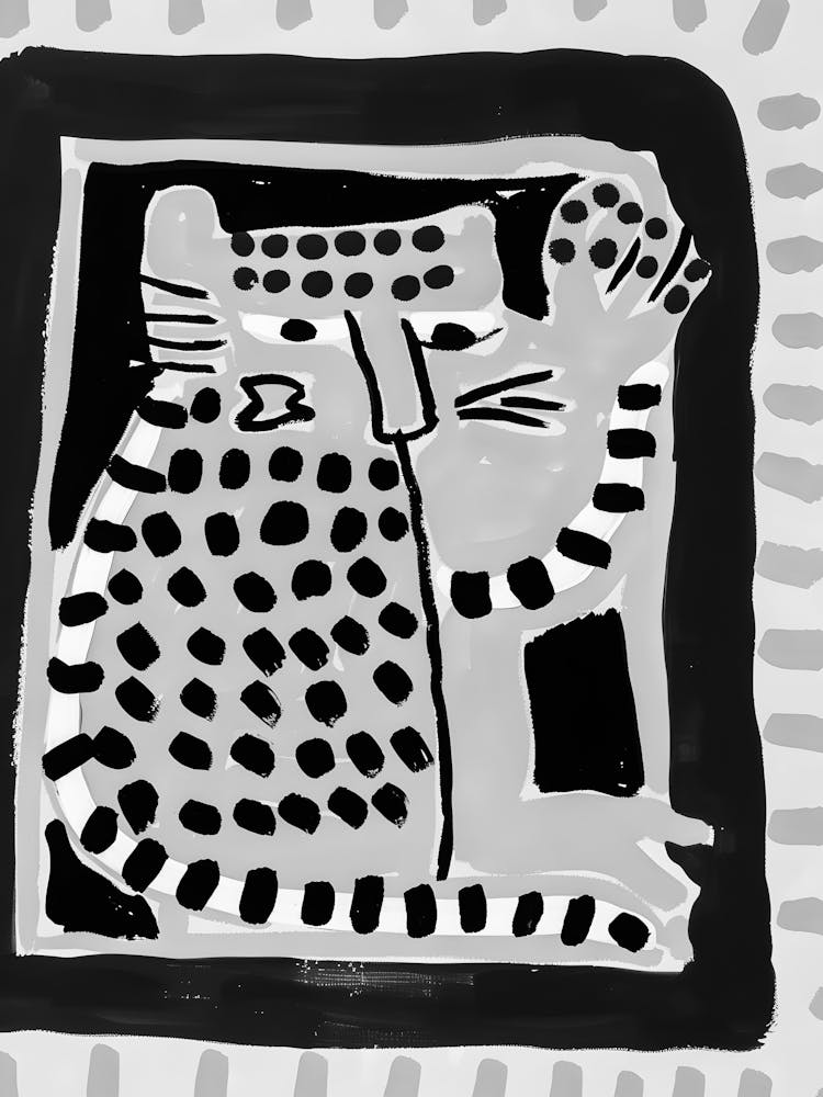 Cat In A Square