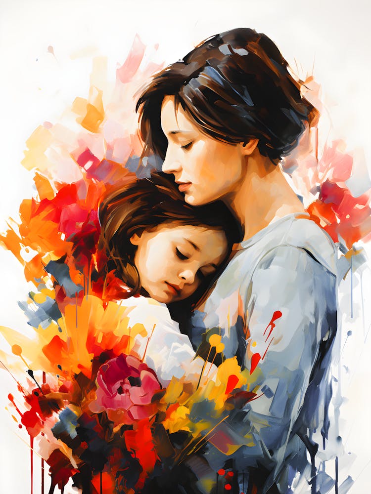 Mutter S Umarmung Eine Symphonie der Liebe