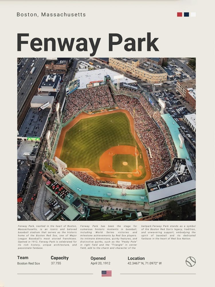 Baseball - Boston Red Sox - Fenways Park 3
