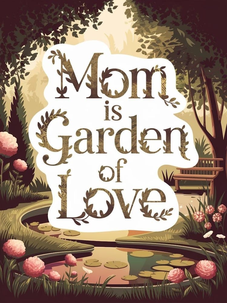 Mom Is Garden Of Love