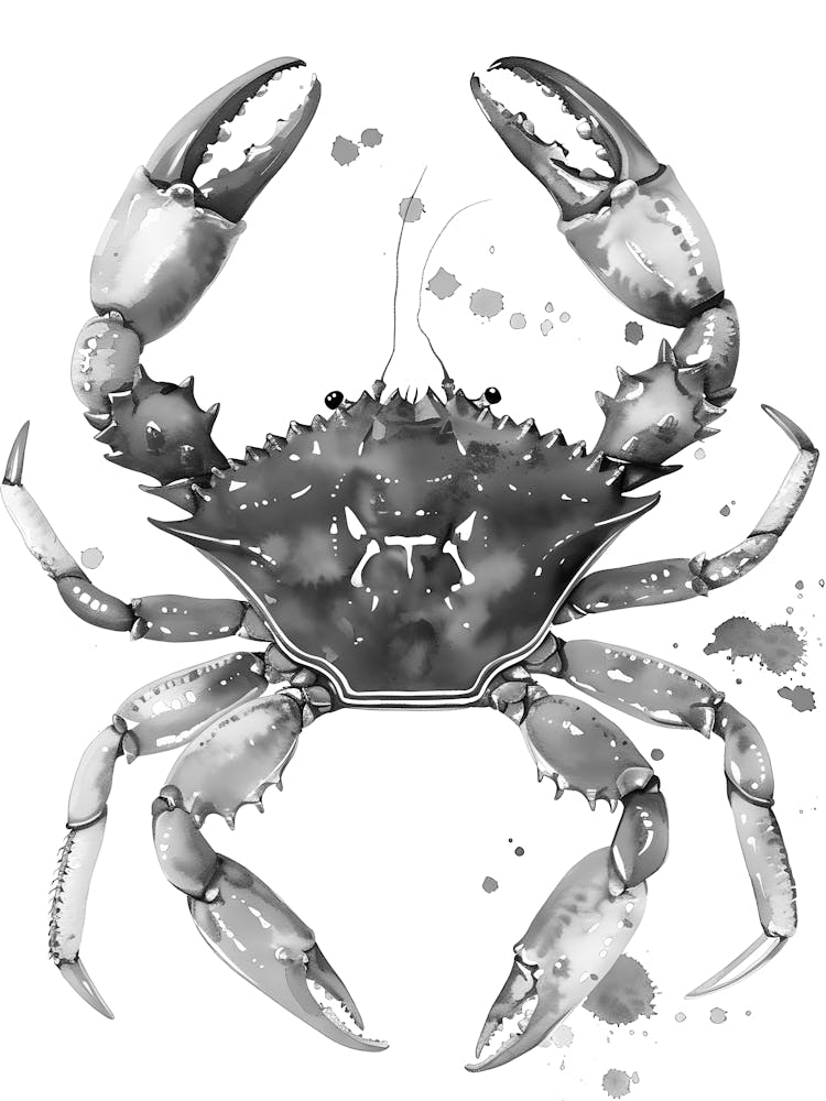 Crab Illustration