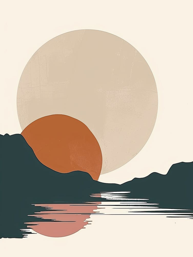 Sunset Over Water, Simplicity