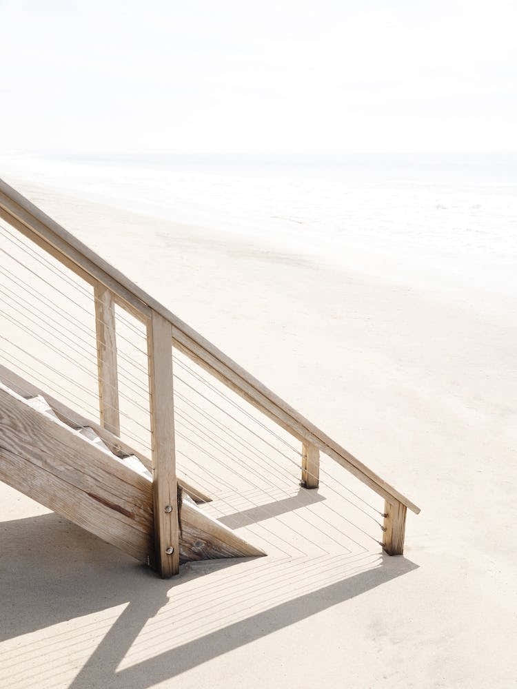 Buried Beach Stairs