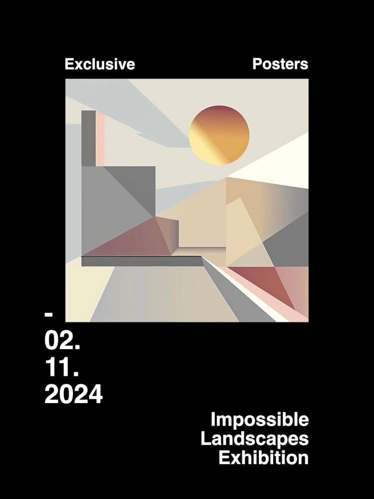 Impossible Landscapes Exhibition Archive Poster 17
