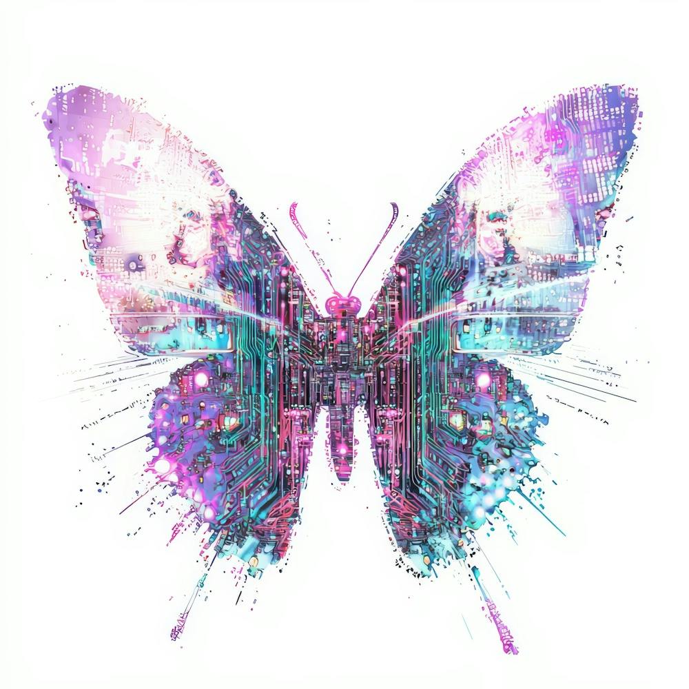 Butterfly In The City