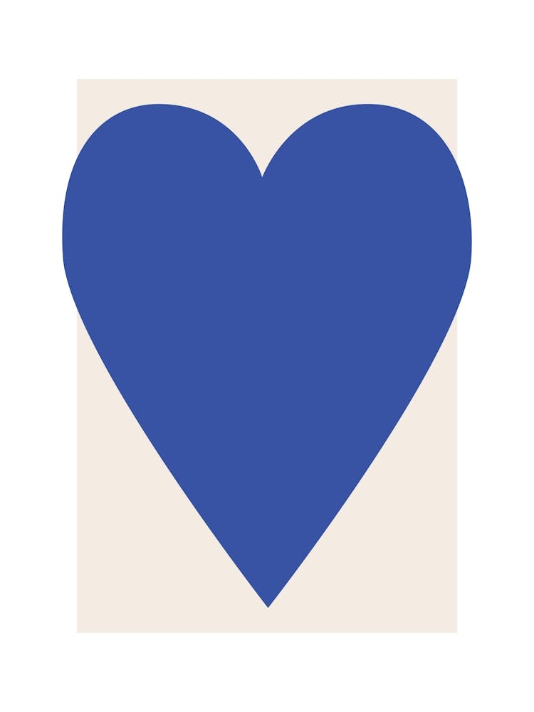 Heart Blue