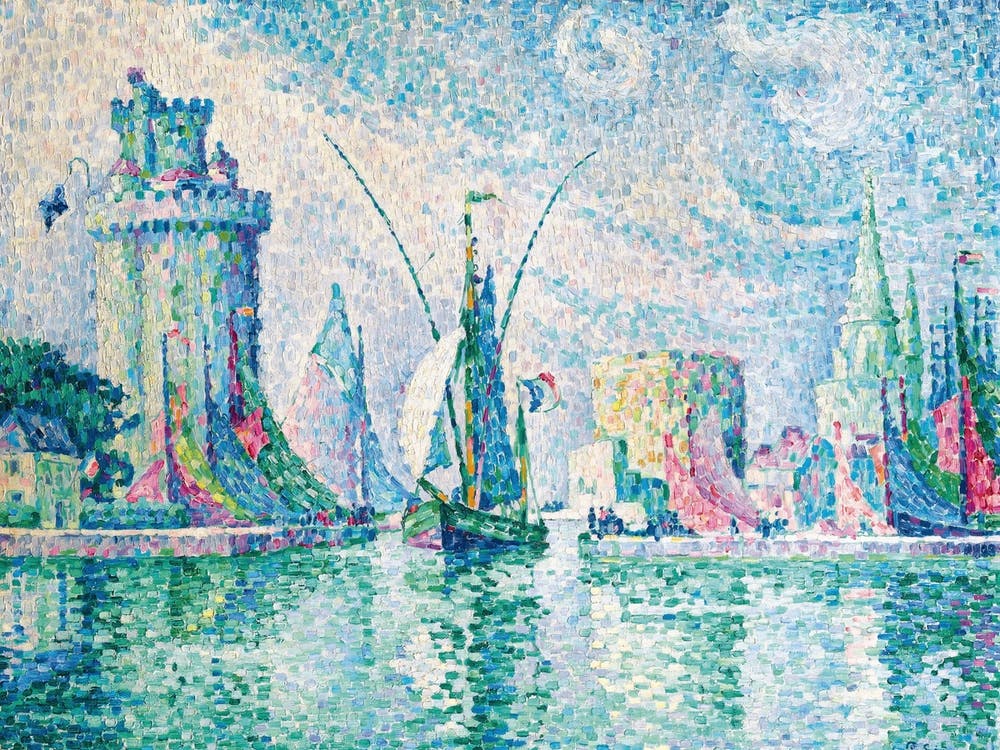 Les Tours Vertes, La Rochelle, Paul Signac