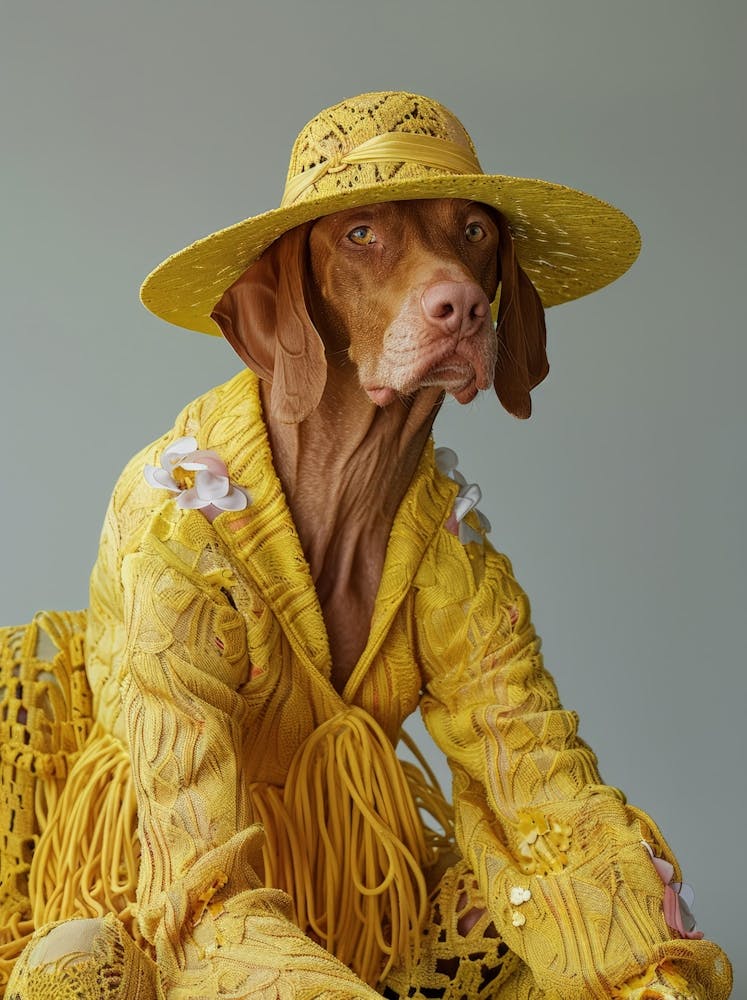 Dog In A Hat 3