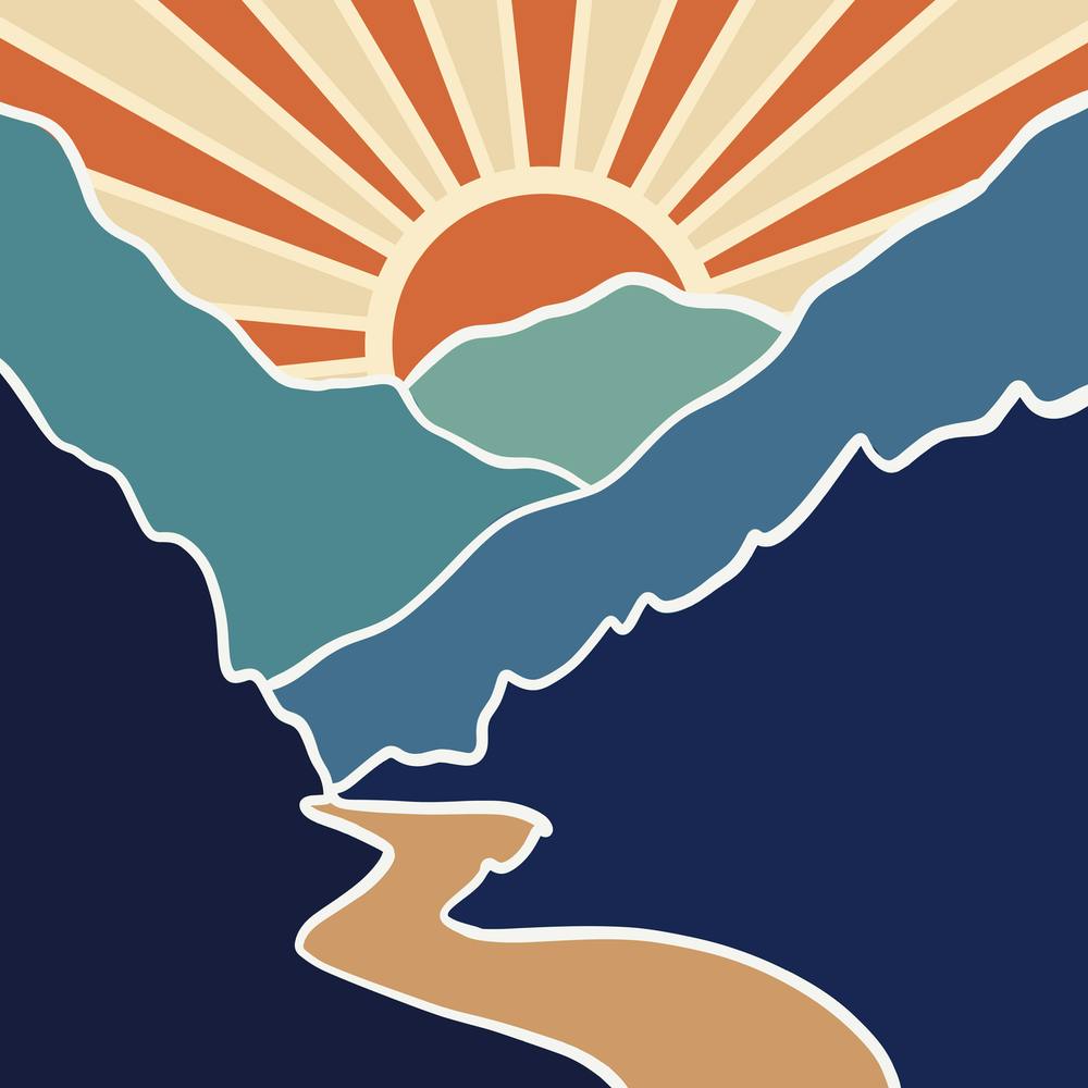 River In The Mountains