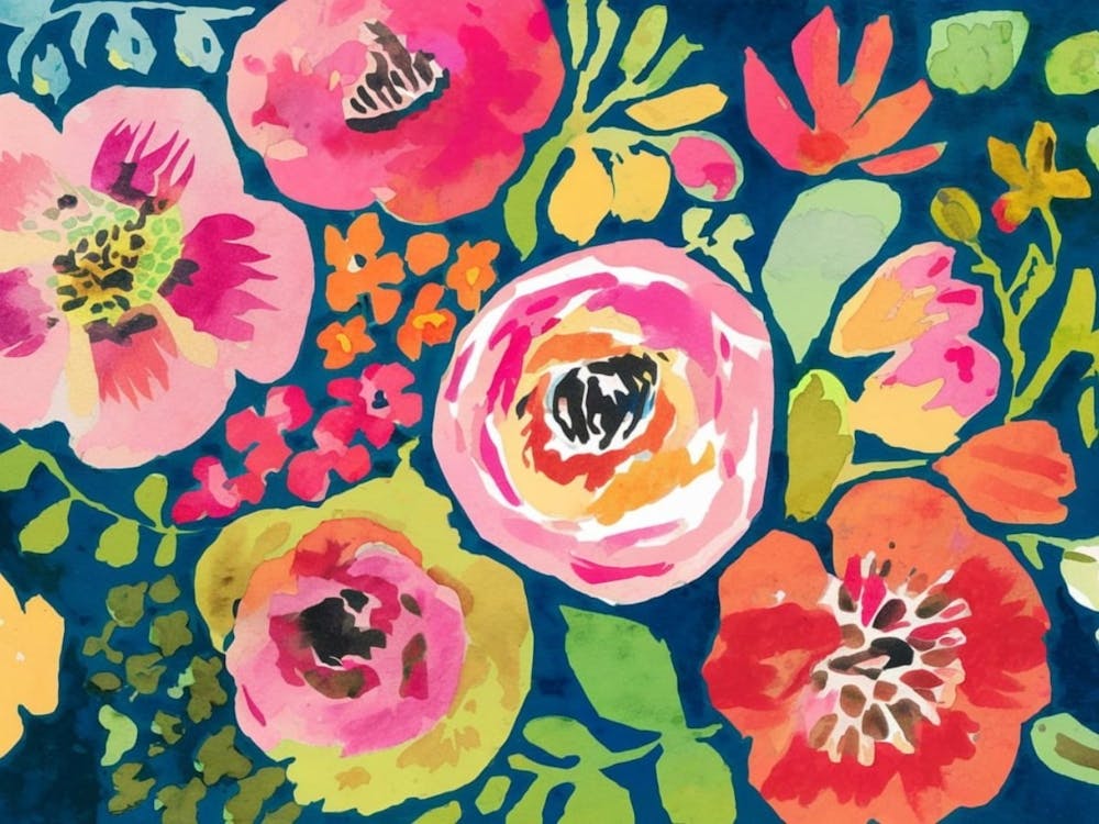 Kim Parker Art: Floral Vibrant