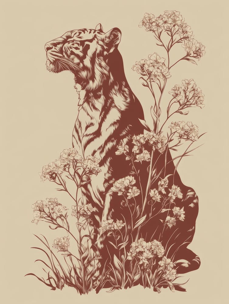 Tiger In The Wild