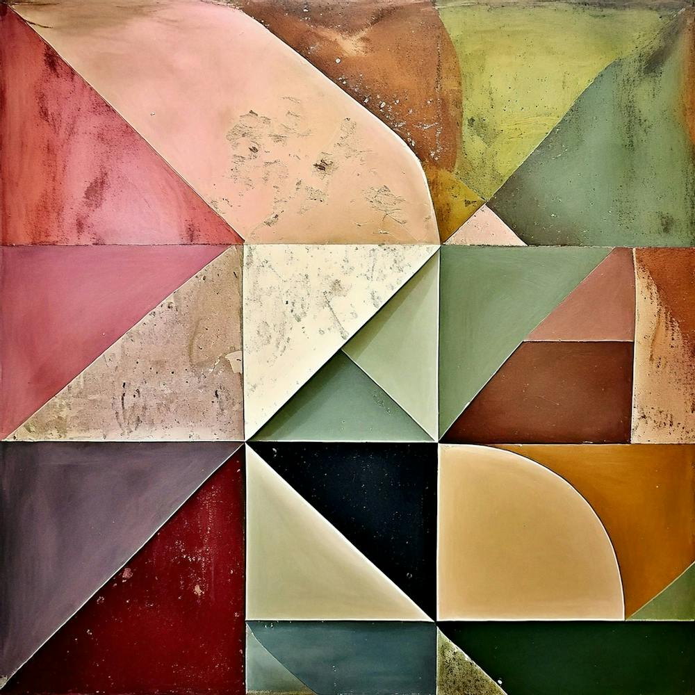 Abstract Geometric Painting 2