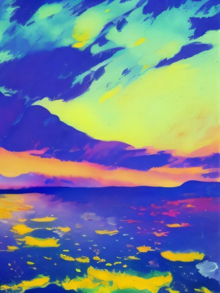 Sunset At The Beach