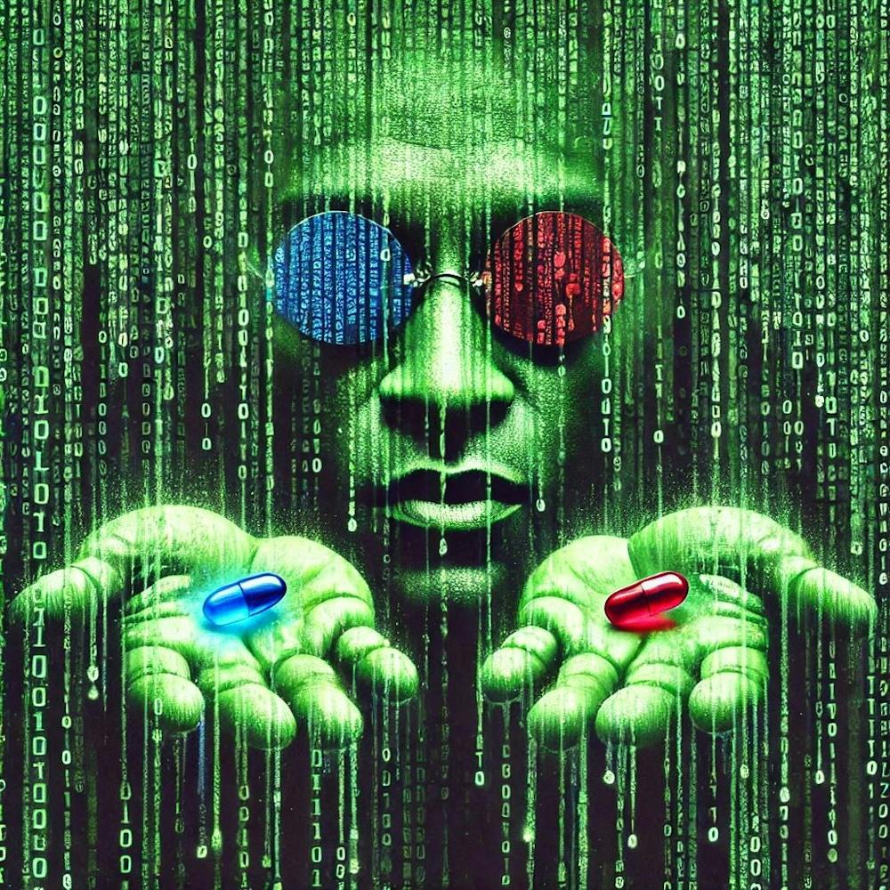 Matrix red blue pills