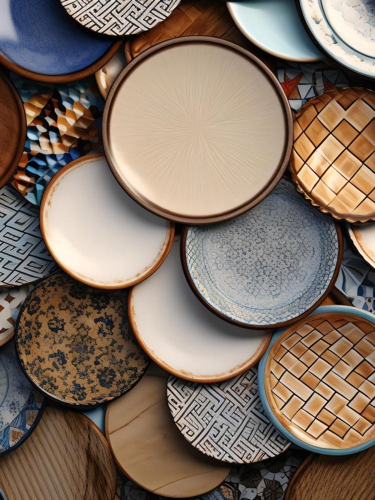 Collection Of Plates 6