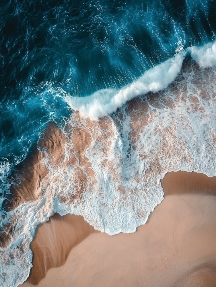 Aerial View Of A Beach 101