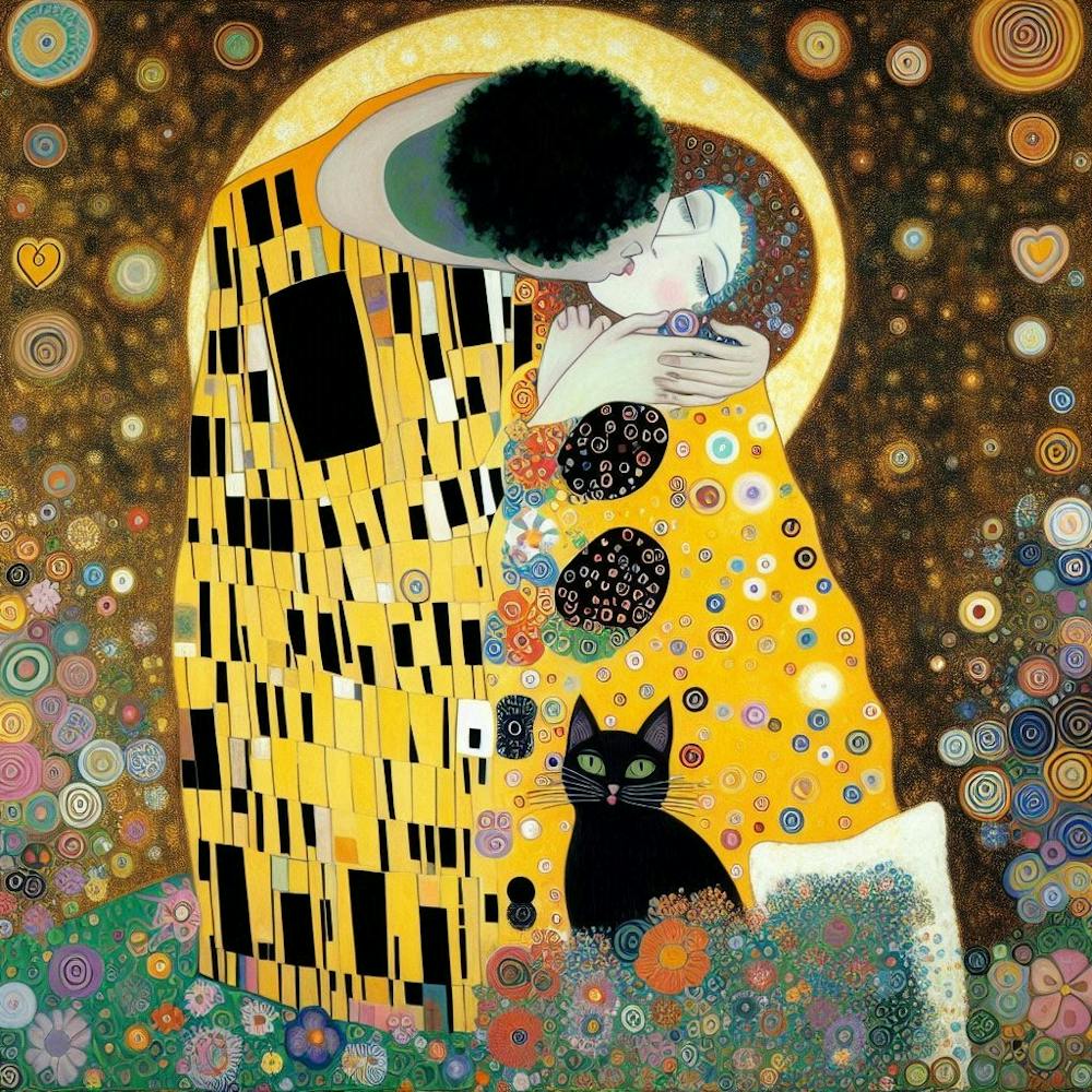 gustav klmit the kiss