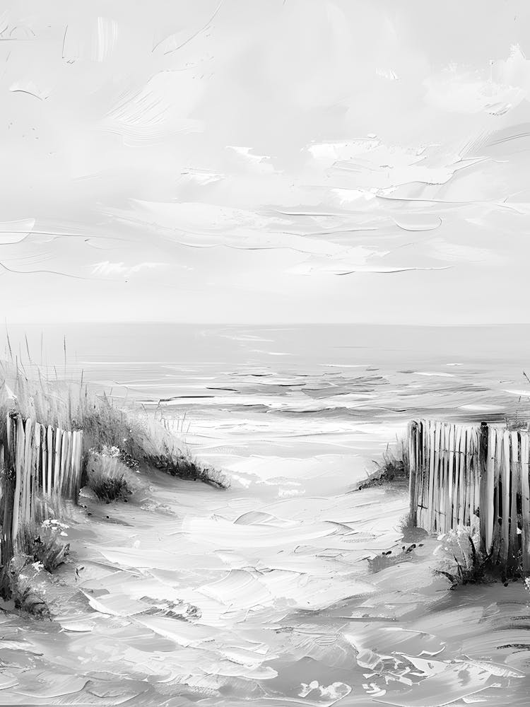 Black And White Painting 107