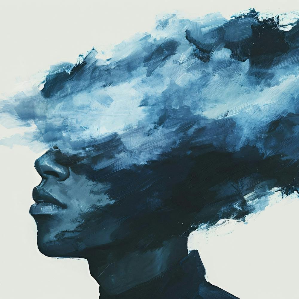Man With Clouds In His Head