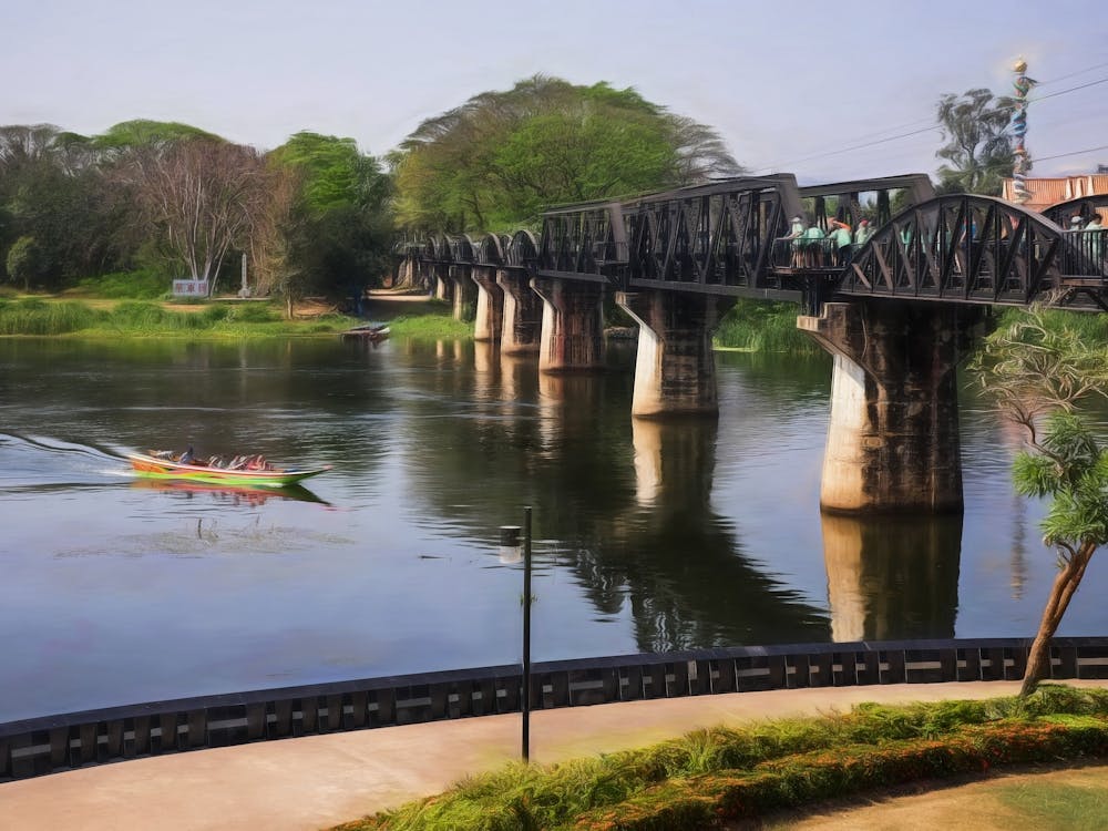 Kwai River Bridge Thailand