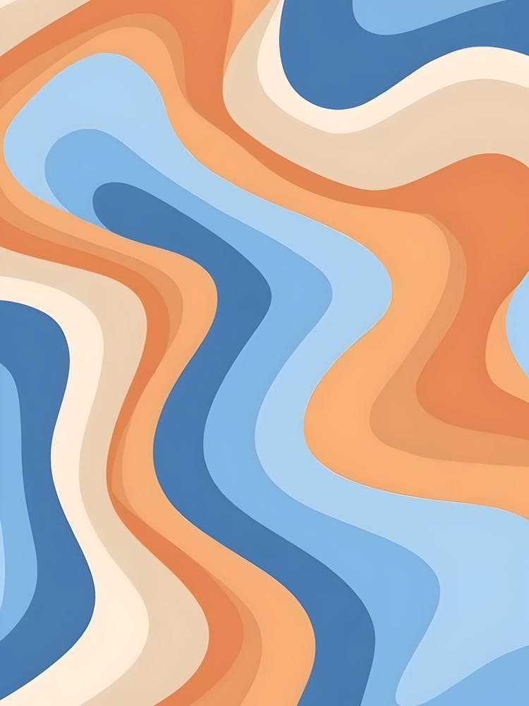 Abstract Wave Pattern 3