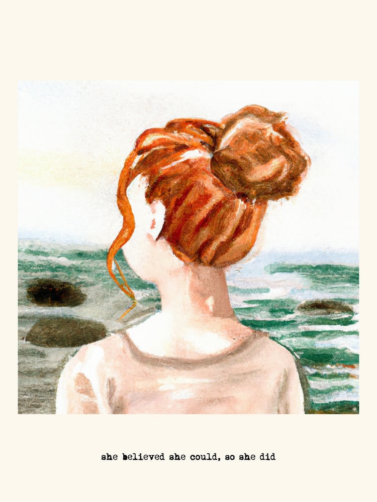 She Believed She Could, So She Did Ginger Girl