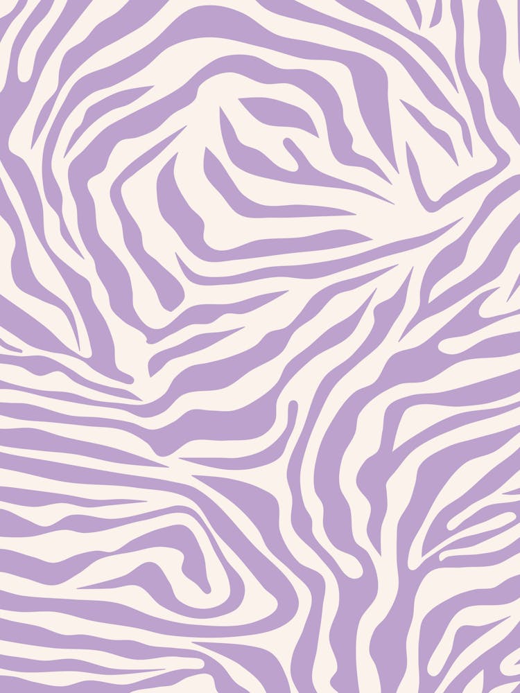 Zebra Stripes Purple
