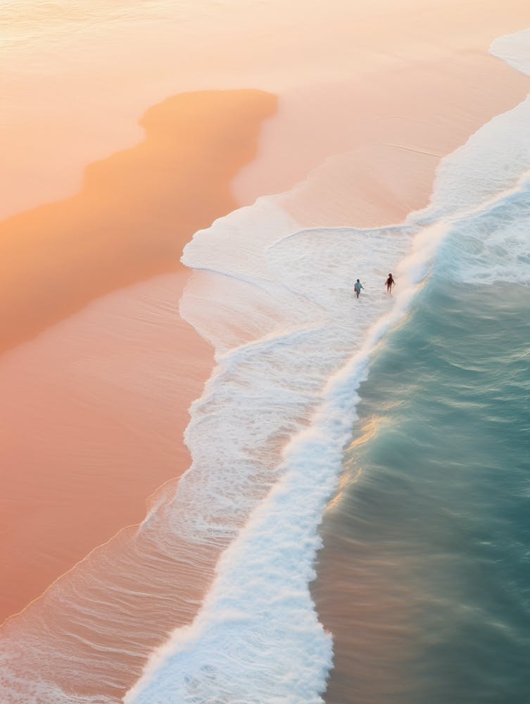 serene beach waves 2